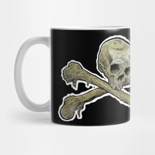 Zombie Skull 'n' Crossbones Mug